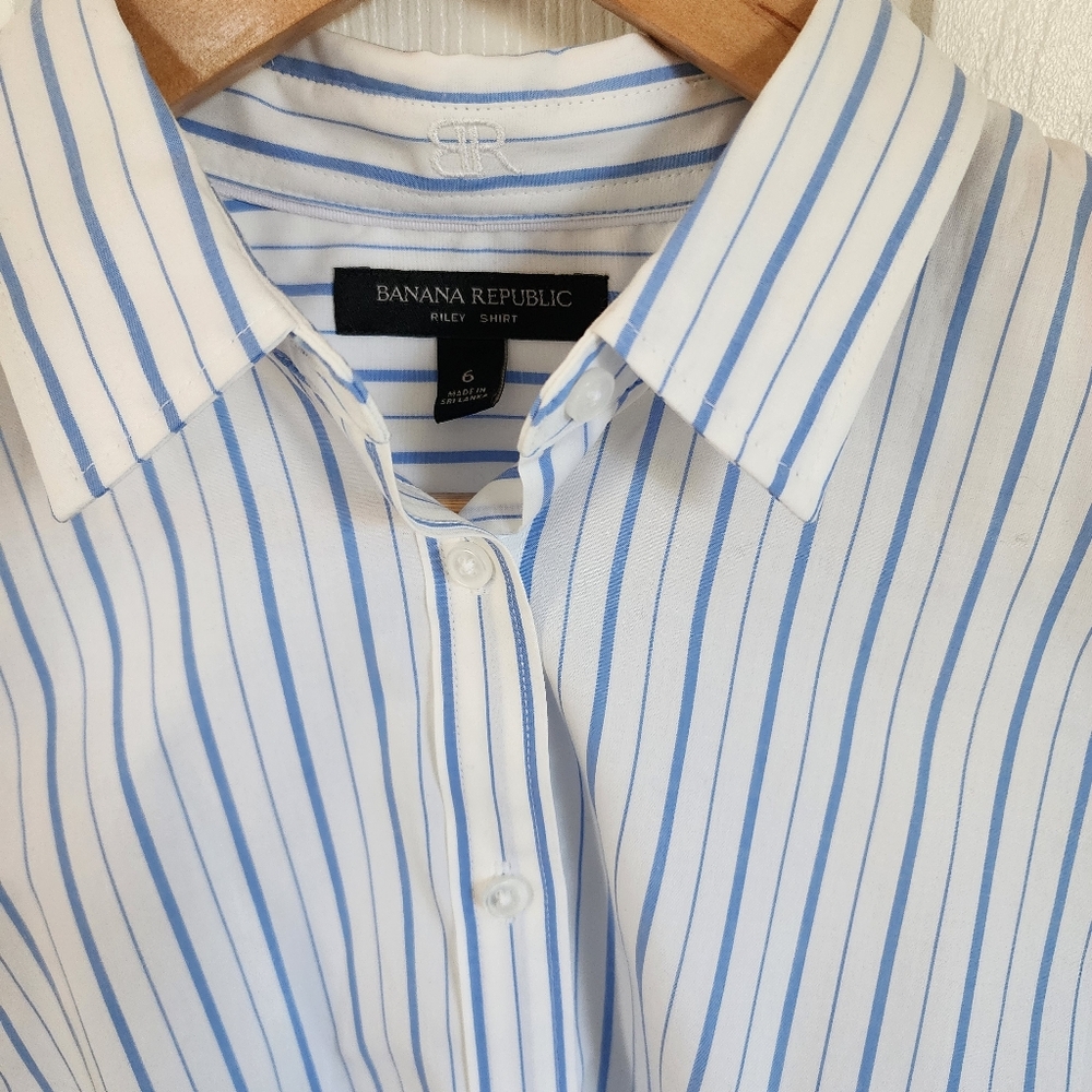 Banana Republic Riley Tailored Shirt Size Small - Picture 4 of 6
